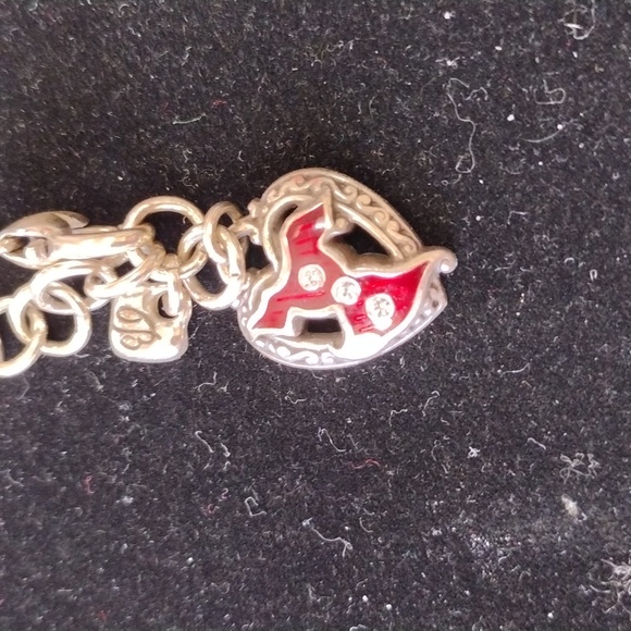 Brighton Retired Heart with red crystal heart - Picture 4 of 6